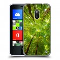 Дизайнерский пластиковый чехол для Nokia Lumia 620 лес