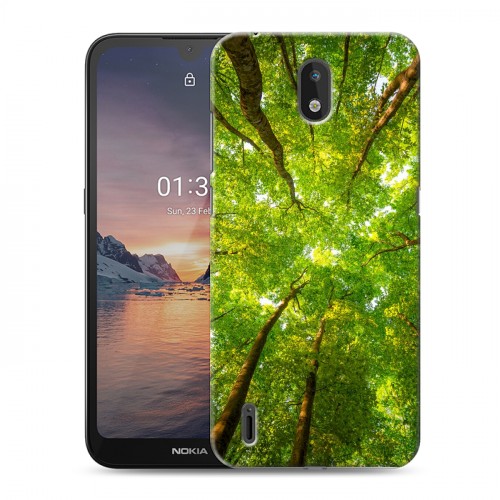 Дизайнерский силиконовый чехол для Nokia 1.3 лес