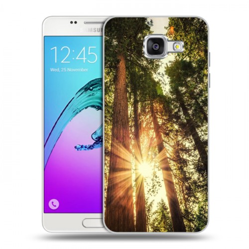 Дизайнерский силиконовый чехол для Samsung Galaxy A5 (2016) лес