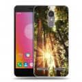 Дизайнерский силиконовый чехол для Lenovo K6 лес