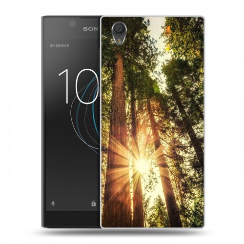 Дизайнерский пластиковый чехол для Sony Xperia L1 лес