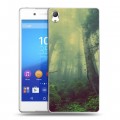 Дизайнерский пластиковый чехол для Sony Xperia Z3+ лес