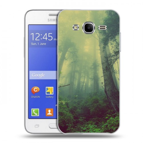 Дизайнерский пластиковый чехол для Samsung Galaxy J7 лес