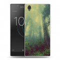 Дизайнерский пластиковый чехол для Sony Xperia L1 лес