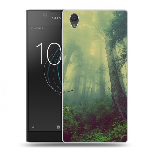 Дизайнерский пластиковый чехол для Sony Xperia L1 лес