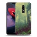 Дизайнерский пластиковый чехол для OnePlus 6 лес