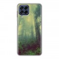 Дизайнерский силиконовый с усиленными углами чехол для Samsung Galaxy M53 5G лес