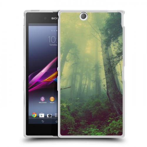 Дизайнерский пластиковый чехол для Sony Xperia Z Ultra  лес