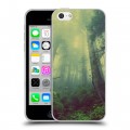 Дизайнерский пластиковый чехол для Iphone 5c лес