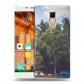 Дизайнерский пластиковый чехол для Elephone S3 лес