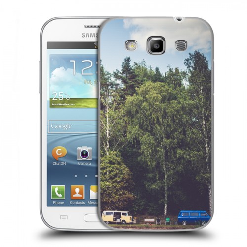 Дизайнерский пластиковый чехол для Samsung Galaxy Win лес