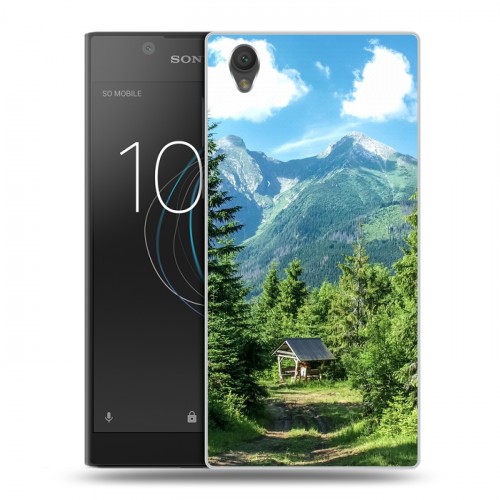 Дизайнерский пластиковый чехол для Sony Xperia L1 лес