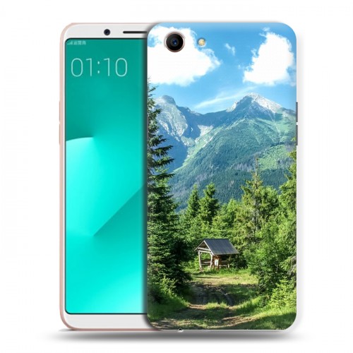 Дизайнерский пластиковый чехол для OPPO A83 лес