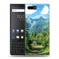 Дизайнерский пластиковый чехол для BlackBerry KEY2 лес