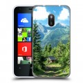 Дизайнерский пластиковый чехол для Nokia Lumia 620 лес