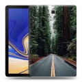 Дизайнерский силиконовый чехол для Samsung Galaxy Tab S4 лес