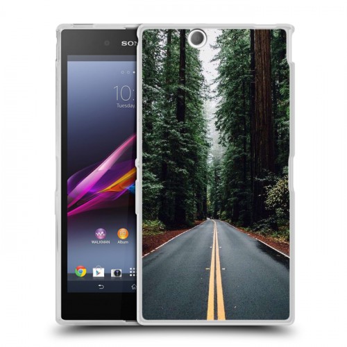 Дизайнерский пластиковый чехол для Sony Xperia Z Ultra  лес