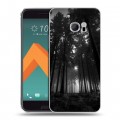 Дизайнерский пластиковый чехол для HTC 10 лес