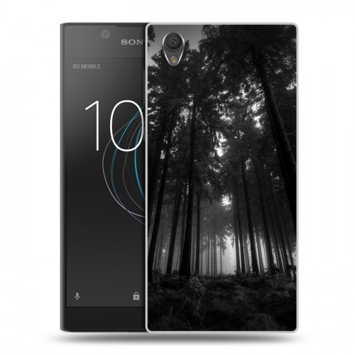 Дизайнерский пластиковый чехол для Sony Xperia L1 лес