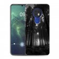 Дизайнерский силиконовый чехол для Nokia 6.2 лес