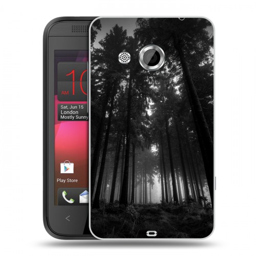 Дизайнерский пластиковый чехол для HTC Desire 200 лес