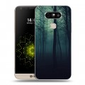 Дизайнерский пластиковый чехол для LG G5 лес