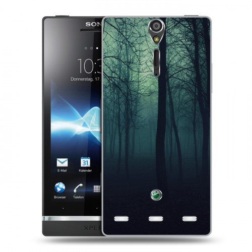 Дизайнерский пластиковый чехол для Sony Xperia S лес