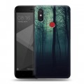 Дизайнерский пластиковый чехол для Xiaomi Mi8 SE лес