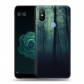 Дизайнерский силиконовый чехол для Xiaomi Mi A2 лес