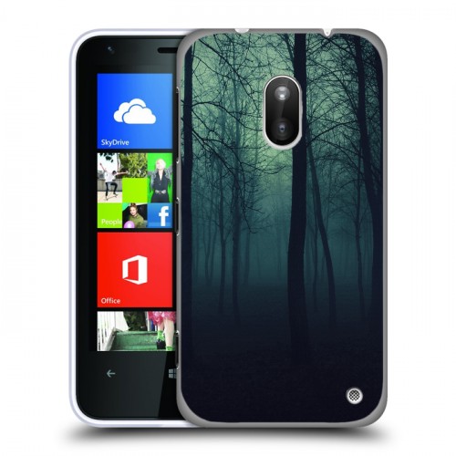 Дизайнерский пластиковый чехол для Nokia Lumia 620 лес