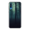 Дизайнерский силиконовый чехол для Samsung Galaxy A50 лес