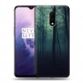 Дизайнерский пластиковый чехол для OnePlus 7 лес