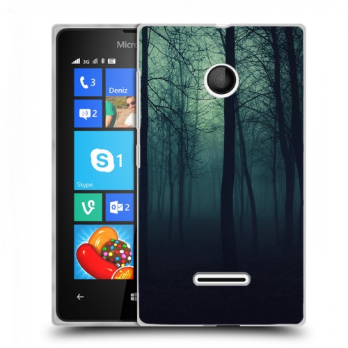 Дизайнерский пластиковый чехол для Microsoft Lumia 435 лес