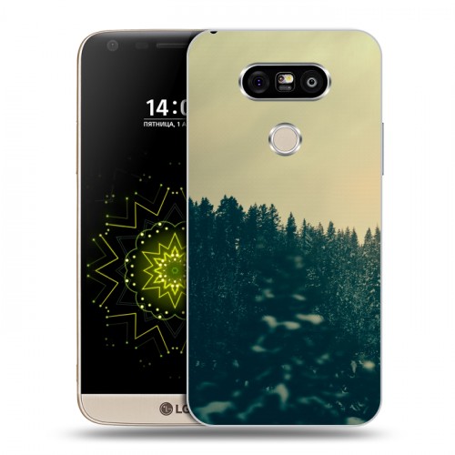 Дизайнерский пластиковый чехол для LG G5 лес