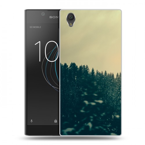 Дизайнерский пластиковый чехол для Sony Xperia L1 лес