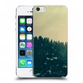 Дизайнерский пластиковый чехол для Iphone 5s лес