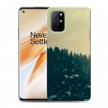 Дизайнерский пластиковый чехол для OnePlus 8T лес