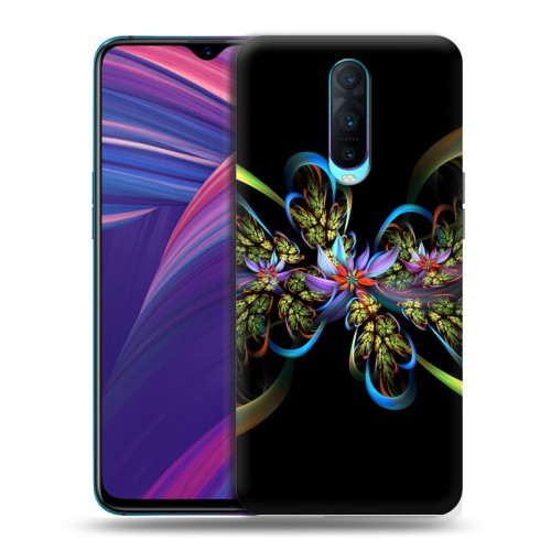 Дизайнерский пластиковый чехол для OPPO RX17 Pro Абстракции Фрактал