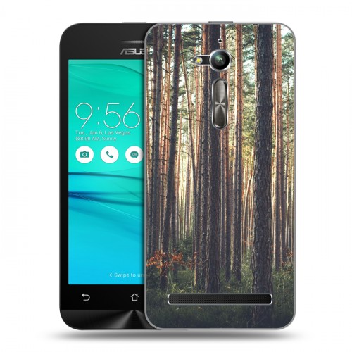 Дизайнерский пластиковый чехол для ASUS ZenFone Go ZB500KL лес