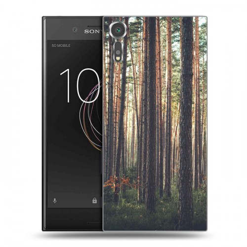 Дизайнерский пластиковый чехол для Sony Xperia XZs лес