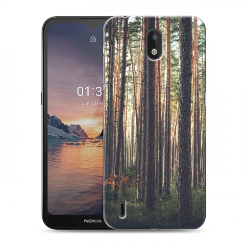 Дизайнерский силиконовый чехол для Nokia 1.3 лес