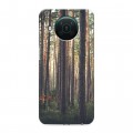 Дизайнерский пластиковый чехол для Nokia X10 лес