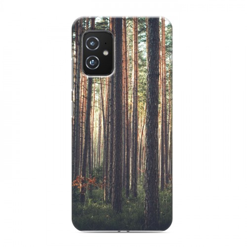 Дизайнерский силиконовый чехол для ASUS ZenFone 8 лес