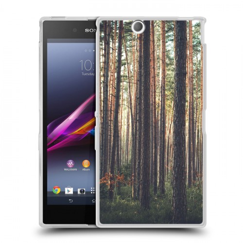 Дизайнерский пластиковый чехол для Sony Xperia Z Ultra  лес