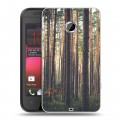 Дизайнерский пластиковый чехол для HTC Desire 200 лес