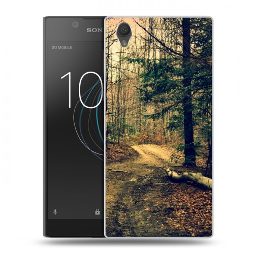 Дизайнерский пластиковый чехол для Sony Xperia L1 лес