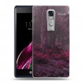 Дизайнерский пластиковый чехол для LG Class лес