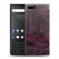 Дизайнерский пластиковый чехол для BlackBerry KEY2 лес