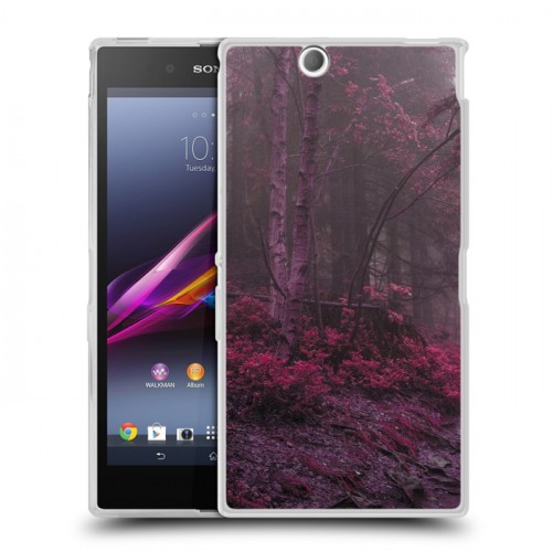 Дизайнерский пластиковый чехол для Sony Xperia Z Ultra  лес