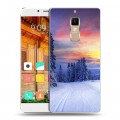 Дизайнерский пластиковый чехол для Elephone S3 лес